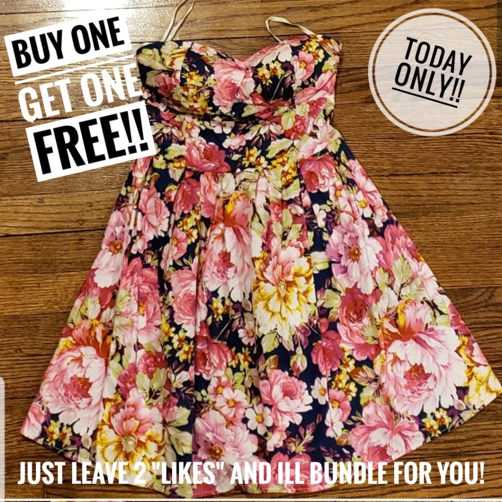 🥳  floral dress  🥳
